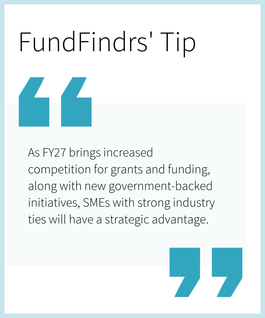 Fy27 tips industry connection