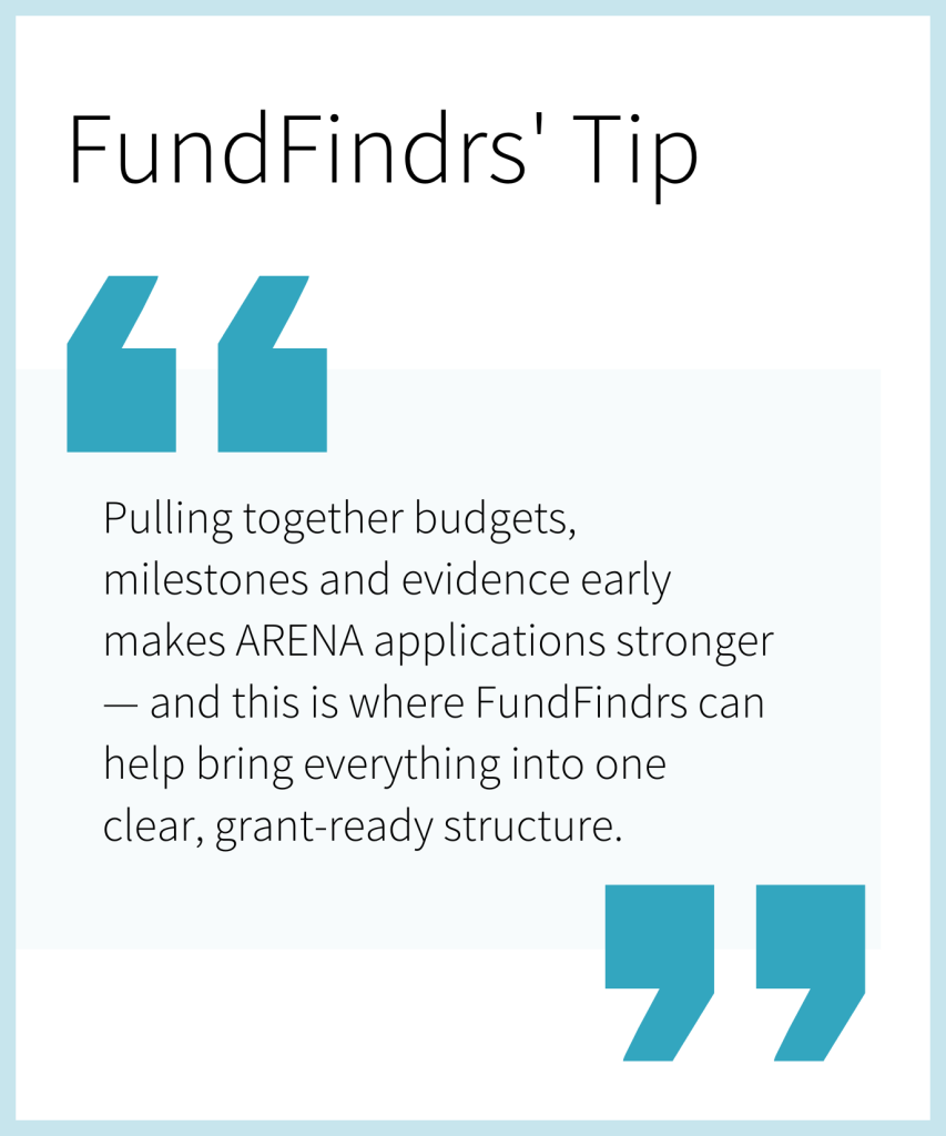 ARENA - FundFindrs Tip